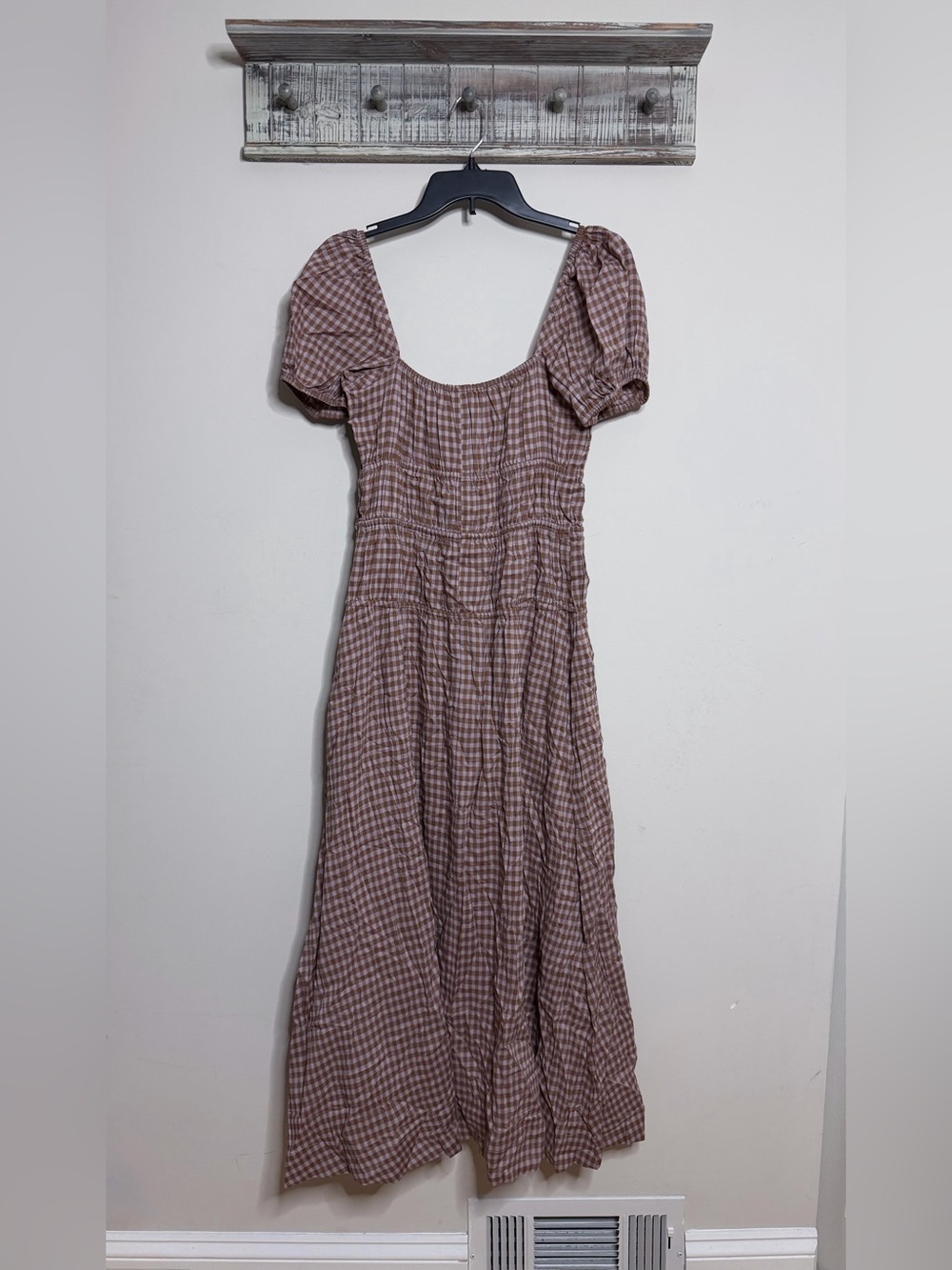 Reformation Rhett Dress Audrie Check - Picture 11 of 16